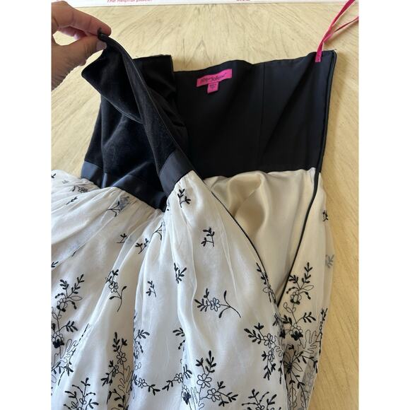 Vtg Y2K Betsey Johnson Cupcake Dress Tulle Fairy Corset Coquette Retro Prom 2 - Picture 14 of 16